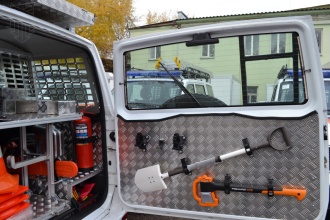 Аварийно-спасательная машина легкого типа на шасси а/м УАЗ-236321