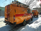 Аварийная газовая служба (Мастерская аварийно-восстановительных работ МАВР) на шасси а/м ГАЗ-27527 для «Мособлгаз»