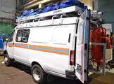 Аварийно-спасательная машина АСМ на шасси ГАЗ