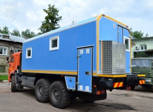 Линейная эксплуатационная служба ЛЭС на газомоторном шасси КАМАЗ-43118-32