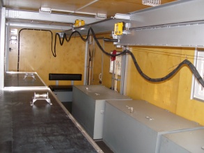 Передвижная Лаборатория перфораторной станции ЛПС в изотермическом фургоне