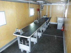 Передвижная Лаборатория перфораторной станции ЛПС в изотермическом фургоне
